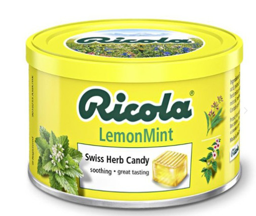 Kẹo chanh và bạc hà hiệu Ricola 100g